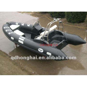 rígidas CE rib480 fibra de vidrio con barco inflable del pvc o del hypalon